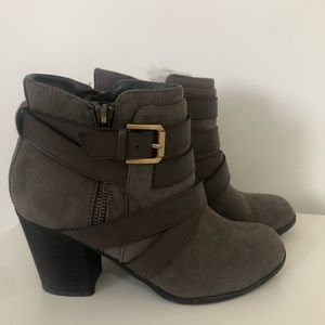 Taupe Women’s Ankle Booties